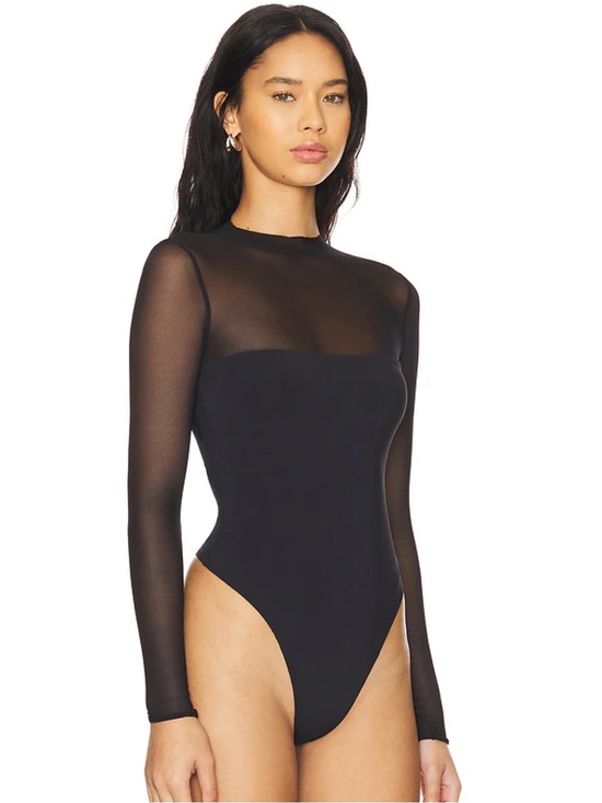SER.O.YA Tops - NWT SER.O.YA SEROYA BRANDI MESH BODYSUIT SIZE SMALL $178 REVOLVE